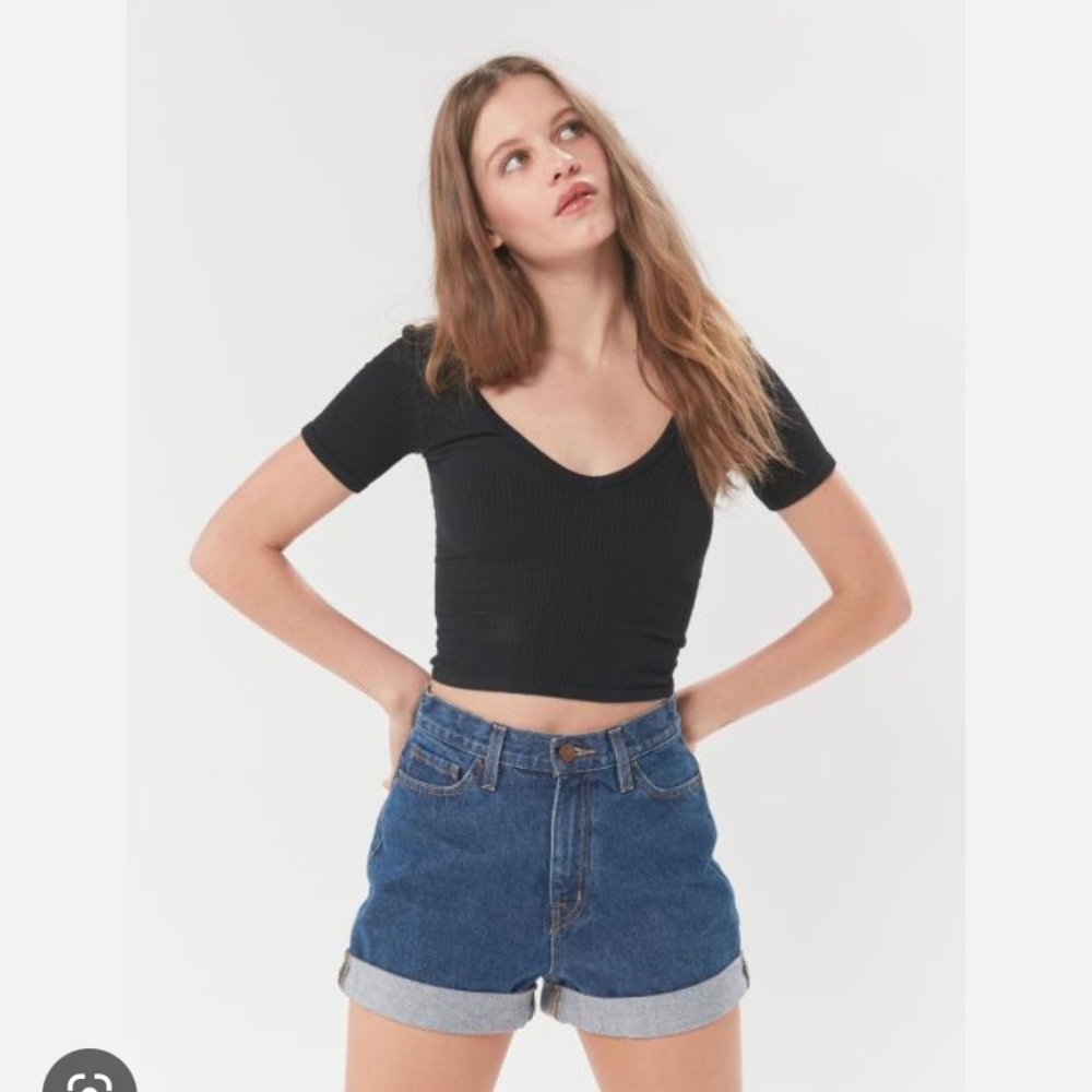 Urban Outfitters BDG Mom High Rise Shorts Size 29